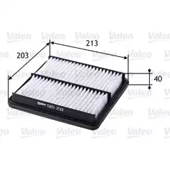 VALEO Hava Filtre 585232