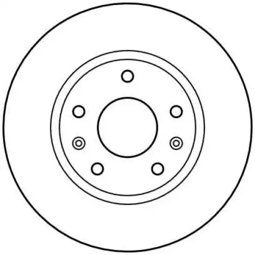 TRW Ön Fren Diski Havalı 277mm Takım DF4221