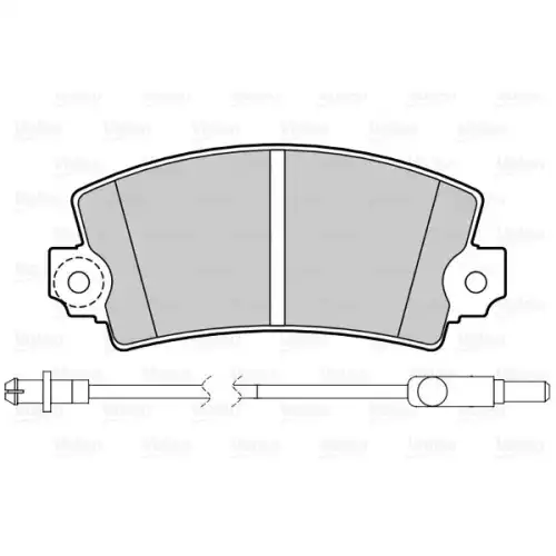 VALEO Ön Fren Balatası Tk 670078