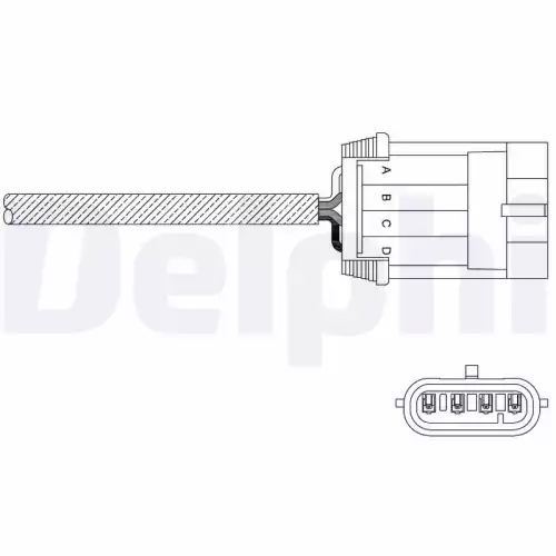 DELPHI Lambda Oksijen Sensörü ES11052-12B1