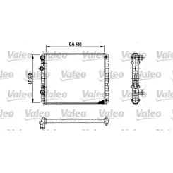 VALEO Motor Su Radyatörü 730956