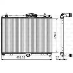 VALEO Motor Su Radyatörü 735631