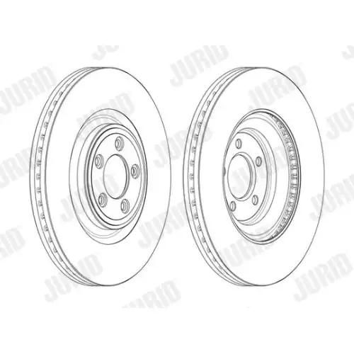 JURID Ön Fren Diski Adet 562692JC1