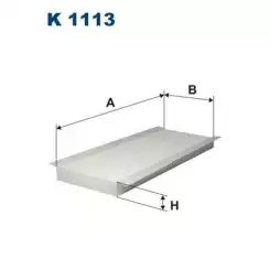 FILTRON Polen Filtre K1113