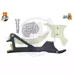 4U AUTOPAR Eksantrik Gergi Seti Zincir+2 x kızak+Gerici Takım 44021BW