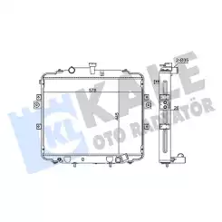 KALE Motor Su Radyatörü 341965