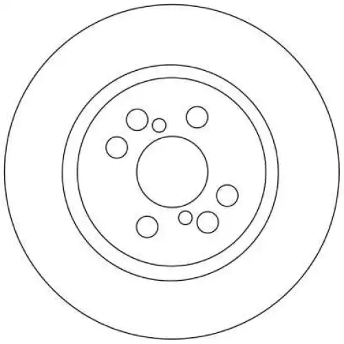 TRW Ön Fren Diski Havalı 295mm Adet DF4415S