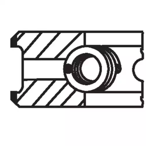 MAHLE Motor Segman 0.60 88.00Mm 009 86 N3