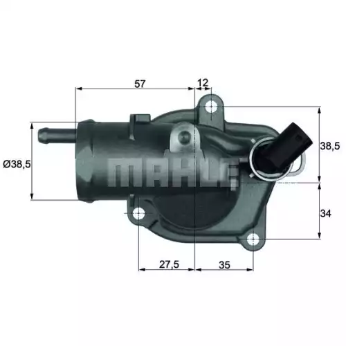 MAHLE Termostat 92°C TI3192