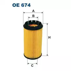 FILTRON Yağ Filtre OE674