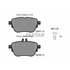 TEXTAR Arka Fren Balatası 2243701