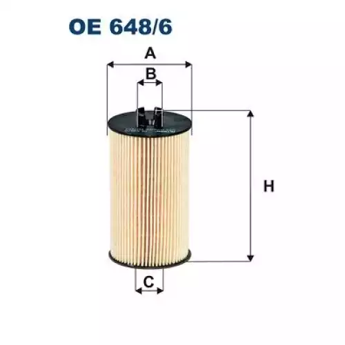 FILTRON Yağ Filtre OE648/6