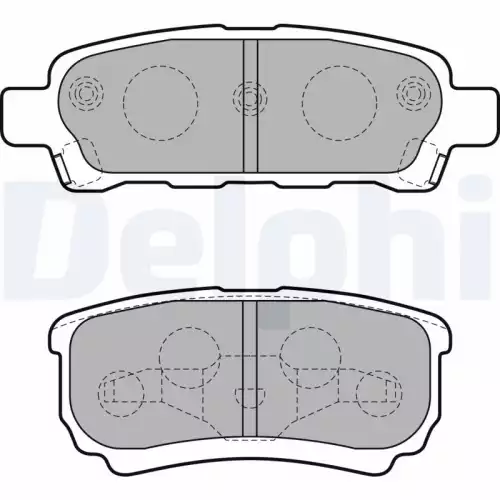 DELPHI Arka Fren Balatası Tk LP1852