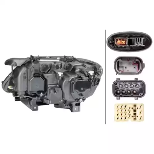 HELLA Far Komple Sağ Adaptivli Bi Xenon 1ZS009044521