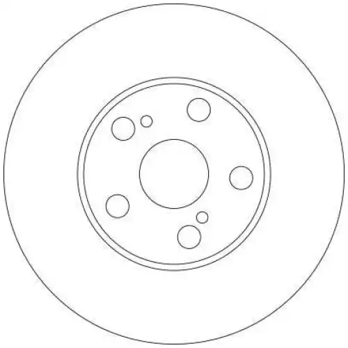 TRW Ön Fren Diski Havalı 277mm Takım DF4416