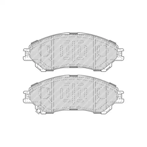 FERODO Ön Fren Balatası Tk FDB4884
