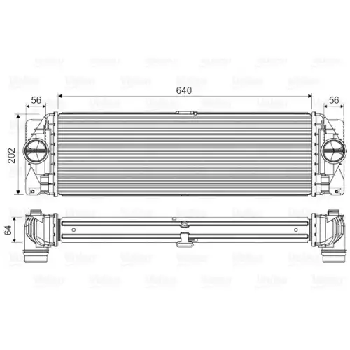 VALEO Turbo İntercool Radyatörü 818341