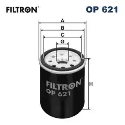 FILTRON Yağ Filtre OP621