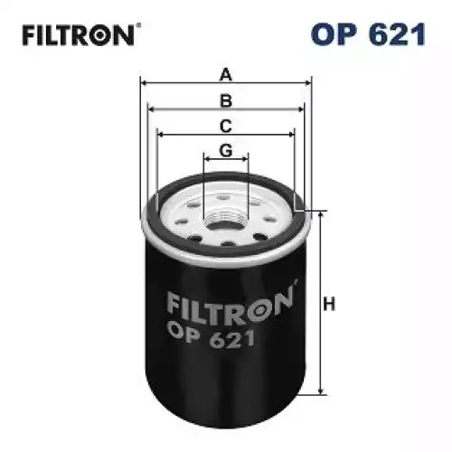 FILTRON Yağ Filtre OP621