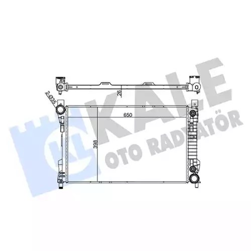 KALE Motor Su Radyatörü 360600