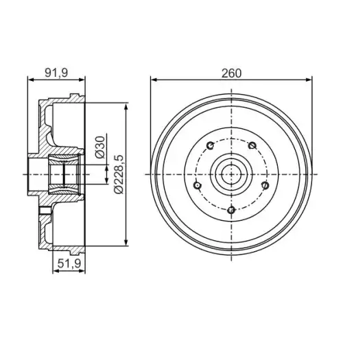 BOSCH Arka Fren Kampanası 0986477283