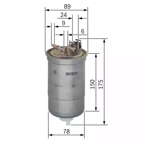 BOSCH Mazot Filtre 0450906174