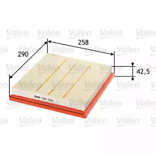 VALEO Hava Filtre 585159