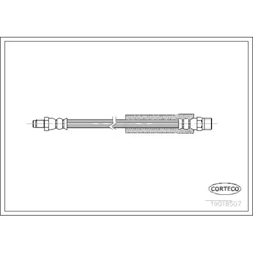 CORTECO Fren Hortumu Arka 303Mm 19018507