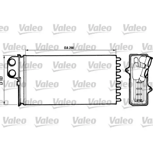 VALEO Kalorifer Radyatörü 812037