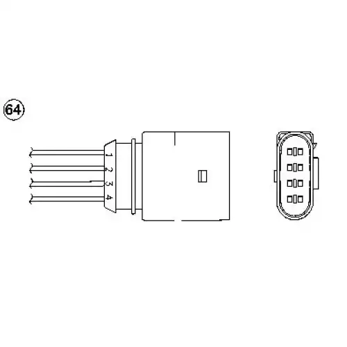 NGK Lambda Oksijen Sensörü NGK-0390