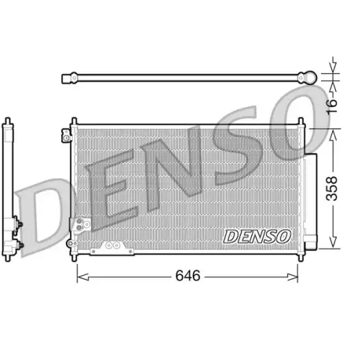 DENSO Klima Kompresörü DCN40009