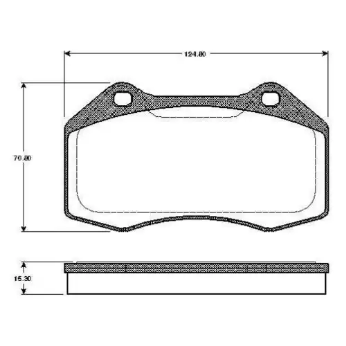 BOSCH Ön Fren Balatası Tk 0986TB2885