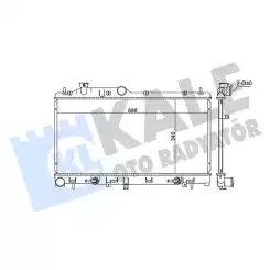 KALE Motor Su Radyatörü 365000