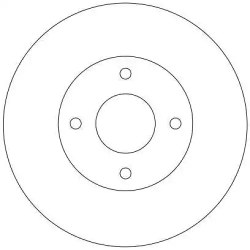 TRW Ön Fren Diski Havalı 280.4.mm Takım DF4169