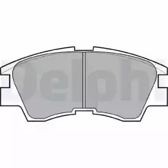 DELPHI Ön Fren Balatası Tk LP633
