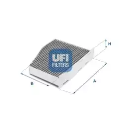 UFI Polen Filtre Karbonlu 54.124.00