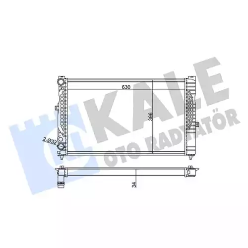 KALE Motor Su Radyatörü Manuel 367500