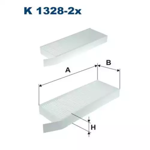 FILTRON Polen Filtre K1328-2x