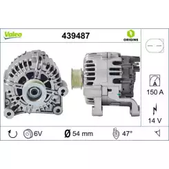 VALEO Alternatör Şarj Dinamosu 150A 439487