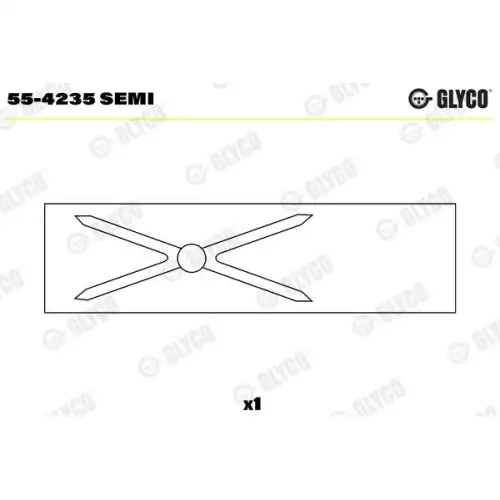 GLYCO Piston Kol Burcu Adet 55-4235 SEMI