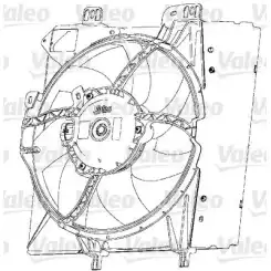 VALEO Radyatör Fan Motoru 696238