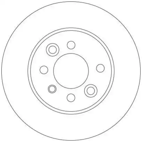 TRW Ön Fren Diski Havalı 260.4mm DF4455