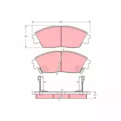 TRW Ön Fren Balatası GDB763