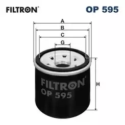 FILTRON Yağ Filtre OP595