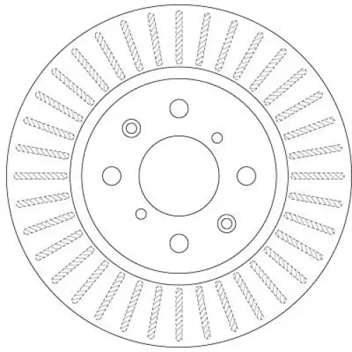 TRW Ön Fren Diski Havalı 256.4.mm DF6232