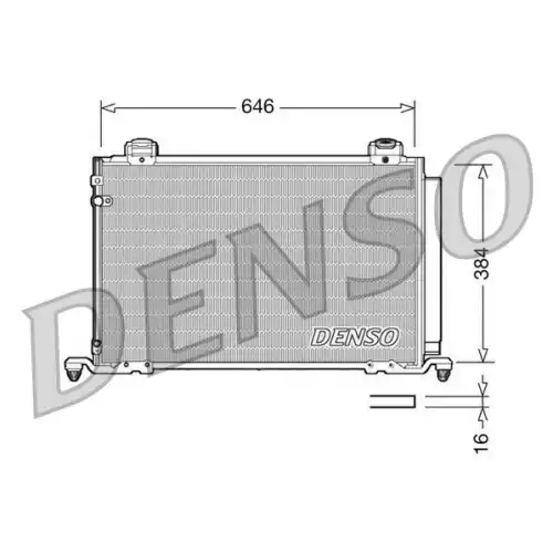 DENSO Klima Radyatörü Kondenser DCN50026