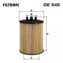 FILTRON Yağ Filtre OE648