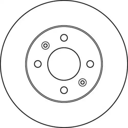 TRW Ön Fren Diski Havalı 241.4mm DF6040