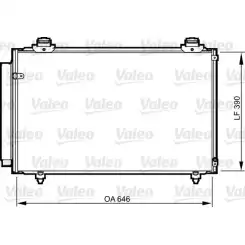 VALEO Klima Radyatörü Kondenser 814212