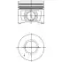 KOLBENSCHMIDT Motor Piston 81.50mm 40387620